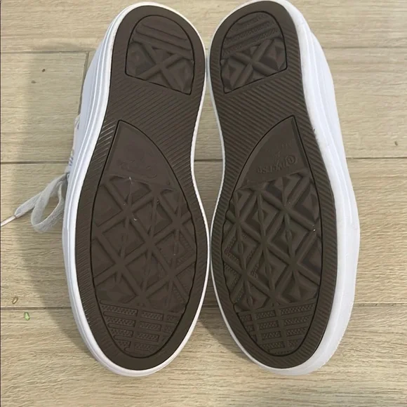 Converse Chuck Taylor All Star Platform Sneakers with Orange/Purple Detail - Picture 10 of 13